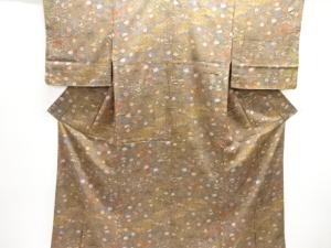 花古典柄小紋着物